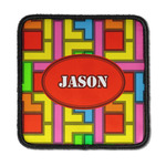 Tetromino Iron On Square Patch w/ Name or Text