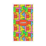 Tetromino Guest Paper Towels - Full Color - Standard (Personalized)