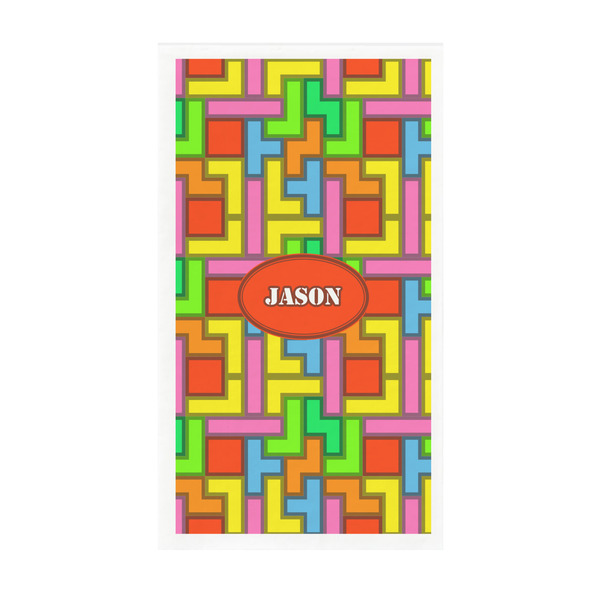 Custom Tetromino Guest Paper Towels - Full Color - Standard (Personalized)