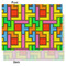 Tetromino Tissue Paper - Heavyweight - Medium - Front & Back