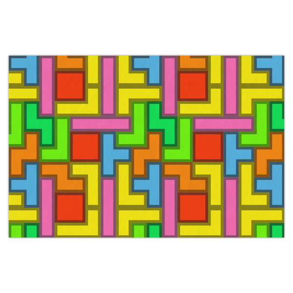 Custom Tetromino X-Large Tissue Papers Sheets - Heavyweight