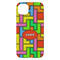 Tetromino iPhone 14 Plus Case - Back