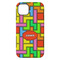 Tetromino iPhone 14 Plus Tough Case - Back