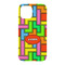 Tetromino iPhone 15 Case - Back