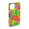 Tetromino iPhone 15 Pro Case - Angle