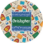 Math Lesson Multipurpose Round Labels - 1" (Personalized)