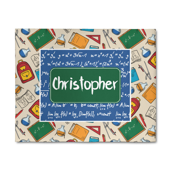 Custom Math Lesson 8' x 10' Indoor Area Rug (Personalized)