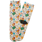 Math Lesson Adult Crew Socks