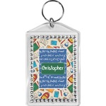 Math Lesson Bling Keychain (Personalized)