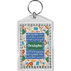 Math Lesson Bling Keychain (Personalized)