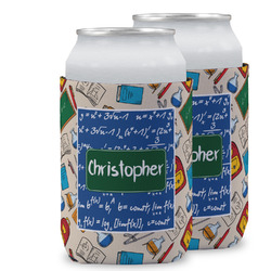 Math Lesson Can Cooler (12 oz) w/ Name or Text