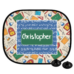 Math Lesson Car Side Window Sun Shade (Personalized)