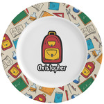 Math Lesson Ceramic Dinner Plates (Set of 4) (Personalized)