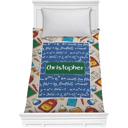 Math Lesson Comforter - Twin XL (Personalized)