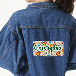 Math Lesson Large Custom Shape Patch - 2XL (Personalized)