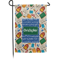 Math Lesson Small Garden Flag - Single Sided w/ Name or Text