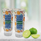 Math Lesson Glass Shot Glass - 2 oz - LIFESTYLE