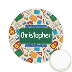 Math Lesson Printed Cookie Topper - 2.15" (Personalized)