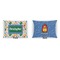 Math Lesson Indoor Rectangular Burlap Pillow (Front and Back)