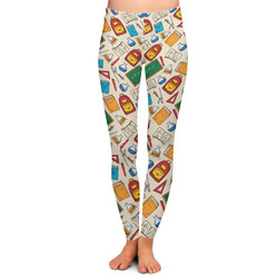 Math Lesson Ladies Leggings - Extra Large