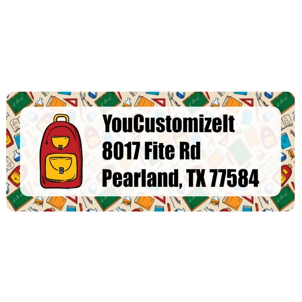 Custom Math Lesson Return Address Labels (Personalized)