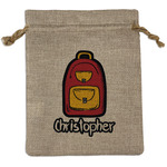 Math Lesson Burlap Gift Bag (Personalized)