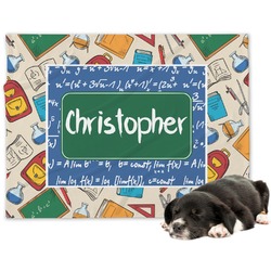 Math Lesson Dog Blanket - Regular (Personalized)