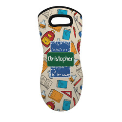 Math Lesson Neoprene Oven Mitt - Single w/ Name or Text