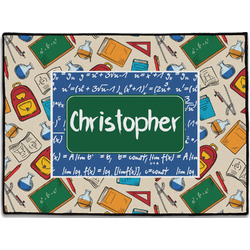Math Lesson Door Mat - 24"x18" (Personalized)