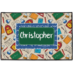 Math Lesson Door Mat - 36"x24" (Personalized)