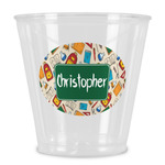 Math Lesson Plastic Shot Glass (Personalized)