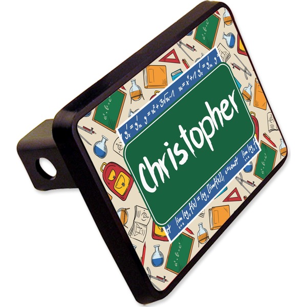Custom Math Lesson Rectangular Trailer Hitch Cover - 2" (Personalized)