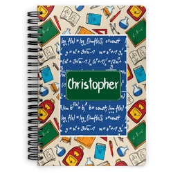 Math Lesson Spiral Notebook (Personalized)