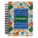 Math Lesson Spiral Notebook - 5x7 w/ Name or Text