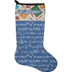 Math Lesson Holiday Stocking - Single-Sided - Neoprene (Personalized)