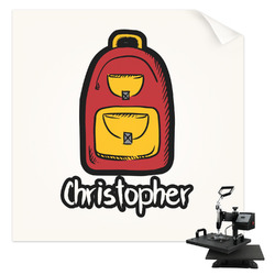 Math Lesson Sublimation Transfer - Pocket (Personalized)