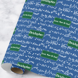 Math Lesson Wrapping Paper Roll - Large (Personalized)