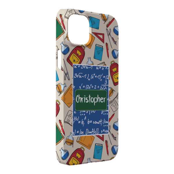 Custom Math Lesson iPhone Case - Plastic - iPhone 14 Plus (Personalized)