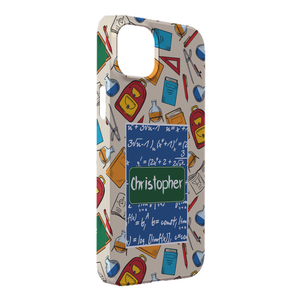 Custom Math Lesson iPhone Case - Plastic - iPhone 14 Pro Max (Personalized)