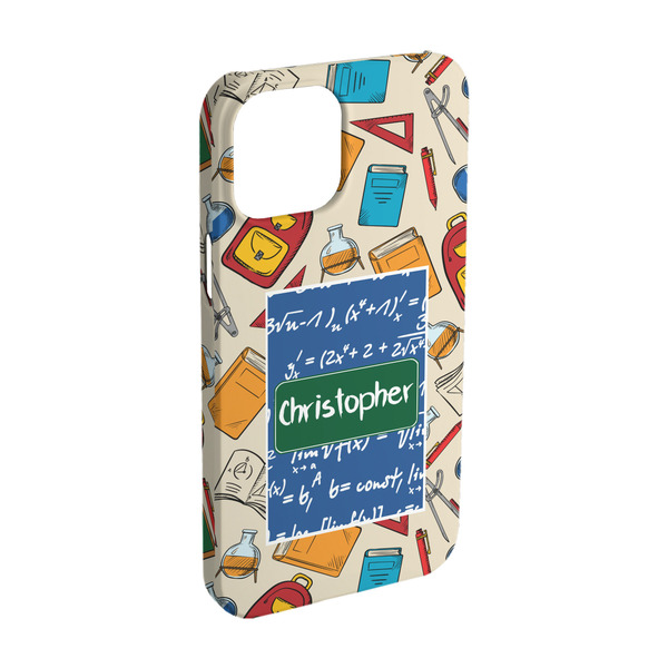 Custom Math Lesson iPhone Case - Plastic - iPhone 15 (Personalized)