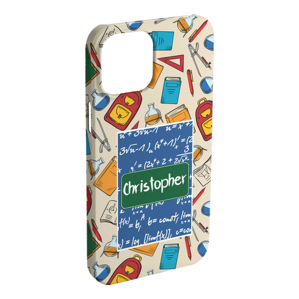 Custom Math Lesson iPhone Case - Plastic (Personalized)