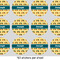 School Bus 1" Multipurpose Round Labels - Sheet