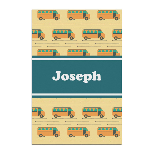 Custom School Bus Posters - Matte - 20x30 (Personalized)