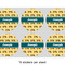 School Bus 3" Multipurpose Round Labels - Sheet