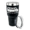 School Bus 30 oz Stainless Steel Ringneck Tumblers - Black - LID OFF