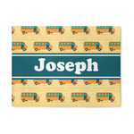 School Bus 5' x 7' Patio Rug (Personalized)