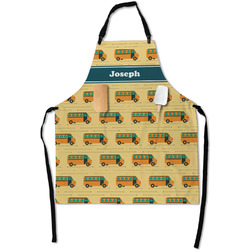 School Bus Apron With Pockets w/ Name or Text