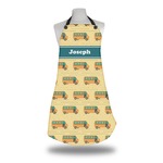 School Bus Apron w/ Name or Text