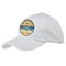 School Bus Baseball Cap - White (Personalized)