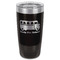 School Bus Black Polar Camel Tumbler - 20oz - Front